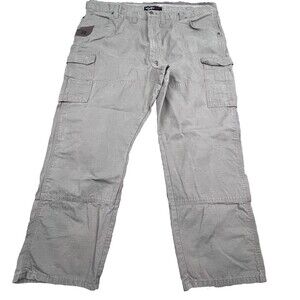Wrangler Riggs WorkWear Cargo Carpenter Pants Mens‎ 48x30 Cotton Canvas Ripstop